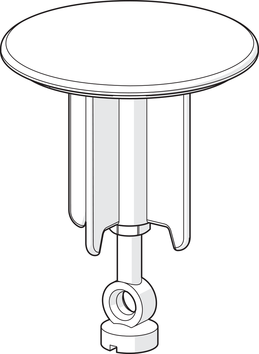 Bild von HANSA Stopfen Ablaufgarnitur, d 63 mm #59902021