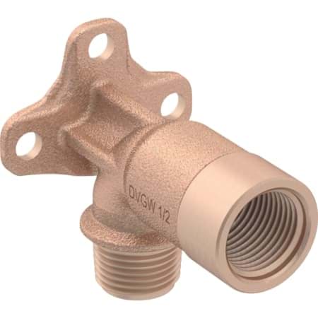 Bild von GEBERIT Anschlusswinkel 90° mit Außengewinde MF 1/2" #602.297.00.2