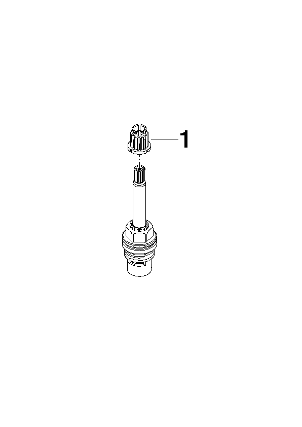 Bild von DORNBRACHT Oberteil , rechtsschließend 1/2" - #9090031370090