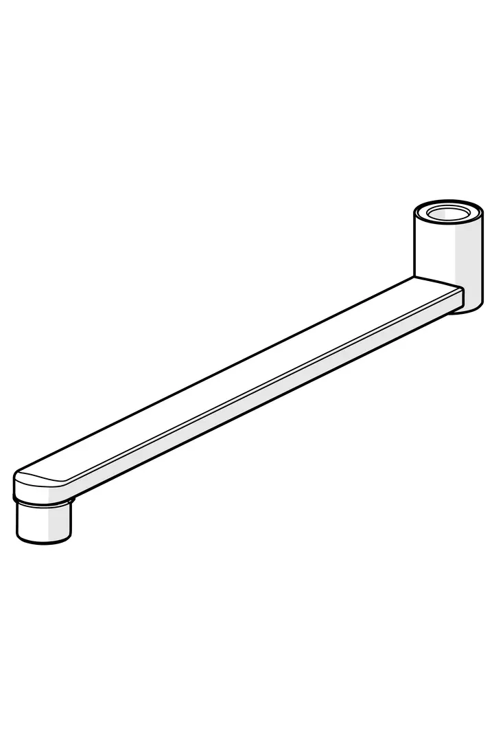 Bild von HANSA Auslauf, L=300 #59914660
