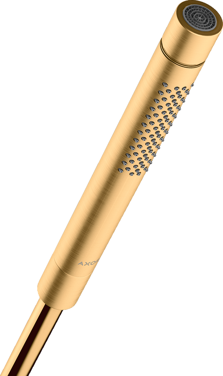 Bild von HANSGROHE AXOR Starck Stabhandbrause 2jet #28532950 - Brushed Brass