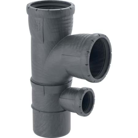 Bild von GEBERIT Silent-Pro Kombibogenabzweig 87,5° #393.558.14.1