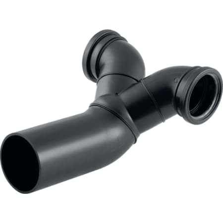 Bild von GEBERIT PE Doppelanschlussbogen 90° gekröpft, für Wand-WC #367.904.16.1