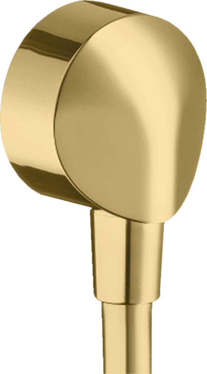 Bild von HANSGROHE FixFit Wandanschluss E ohne Rückflussverhinderer #27454990 - Polished Gold Optic