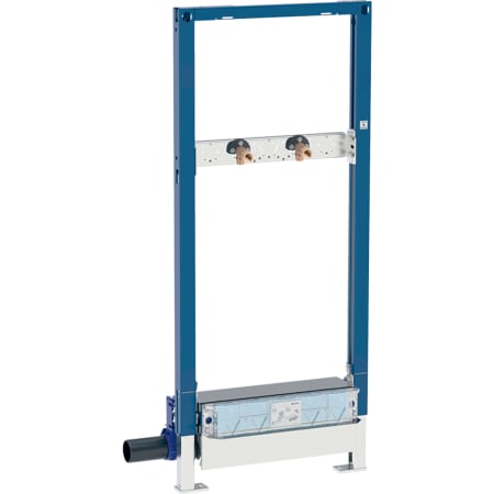 Bild von GEBERIT Duofix Element für Dusche, 130 cm, mit Wandablauf, Wandarmatur Aufputz, für Estrichhöhe am Einlauf 65–90 mm #111.589.00.1