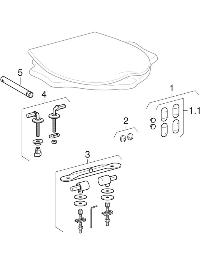 Bild von GEBERIT Bambini WC-Sitz für Kinder, mit Stützfunktion, Schildkrötendesign #573368000 - karminrot / glänzend