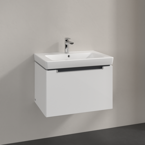 Bild von VILLEROY BOCH Subway 2.0 Waschbeckenunterschrank, 1 Auszug, 637 x 420 x 454 mm, Glossy White #A68800DH