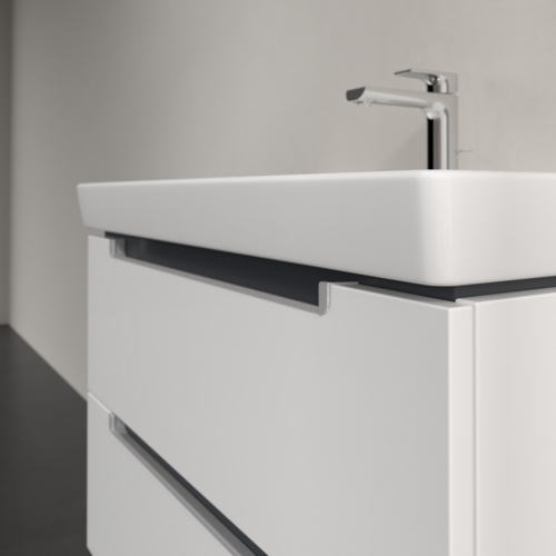 Bild von VILLEROY BOCH Subway 2.0 Waschbeckenunterschrank, 2 Auszüge, 787 x 520 x 449 mm, Glossy White #A69600DH