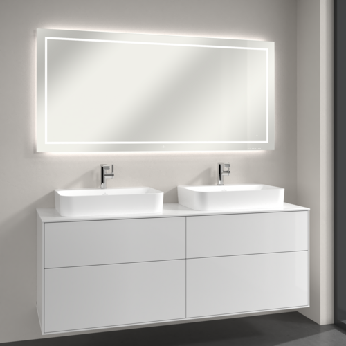 Bild von VILLEROY BOCH Finion Spiegel, mit Beleuchtung, 1600 x 750 x 45 mm #G6101600