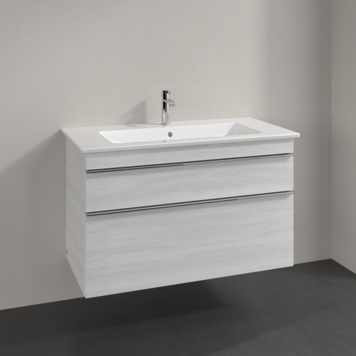 Bild von VILLEROY BOCH Venticello Waschbeckenunterschrank, 2 Auszüge, 953 x 590 x 502 mm, White Wood / White Wood #A92601E8