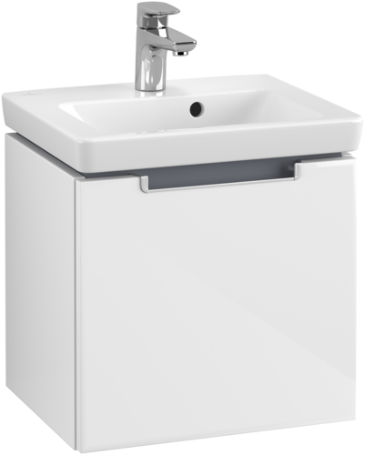 Bild von VILLEROY BOCH Subway 2.0 Waschbeckenunterschrank, 1 Auszug, 440 x 420 x 352 mm, Glossy White #A68400DH