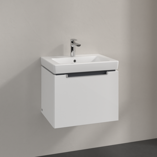 Bild von VILLEROY BOCH Subway 2.0 Waschbeckenunterschrank, 1 Auszug, 537 x 420 x 423 mm, Glossy White #A68600DH