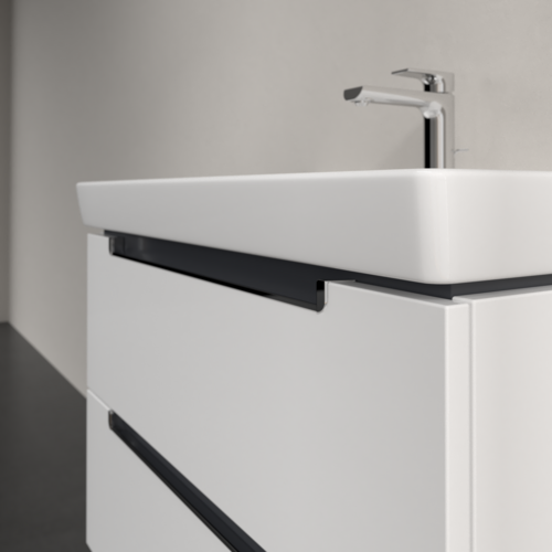 Bild von VILLEROY BOCH Subway 2.0 Waschbeckenunterschrank, 2 Auszüge, 787 x 520 x 449 mm, Glossy White #A69610DH