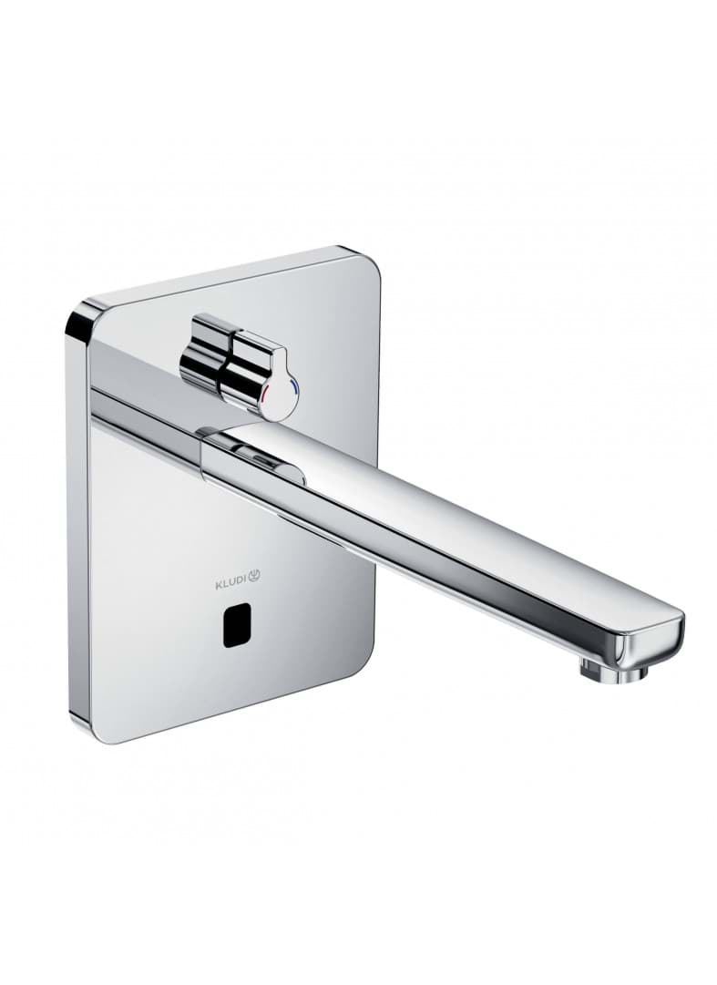Picture of KLUDI ZENTA SL electronic concealed controlled basin mixer #3840005 - chrome