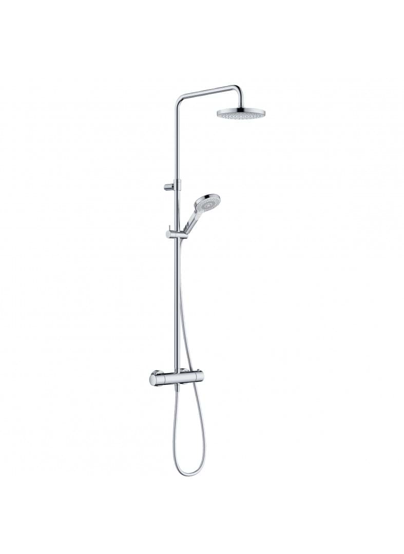 Bild von KLUDI KLUDI-DIVE Thermostat Dual Shower System DN 15 #6907905-00 - chrom