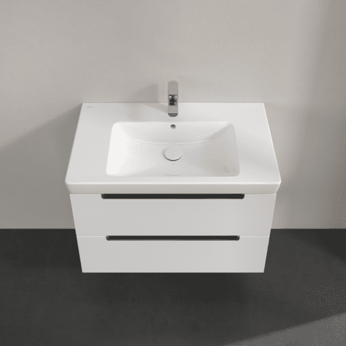 Bild von VILLEROY BOCH Subway 2.0 Waschbeckenunterschrank, 2 Auszüge, 787 x 520 x 449 mm, White Matt A69610MS