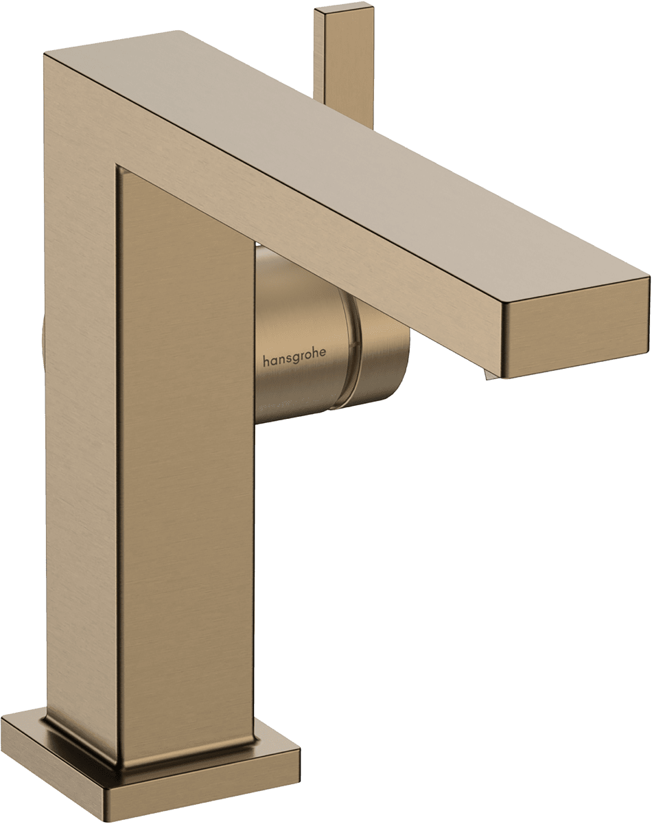 Bild von HANSGROHE Tecturis E Einhebel-Waschtischmischer 110 Fine CoolStart EcoSmart+ ohne Ablaufgarnitur Brushed Bronze 73021140