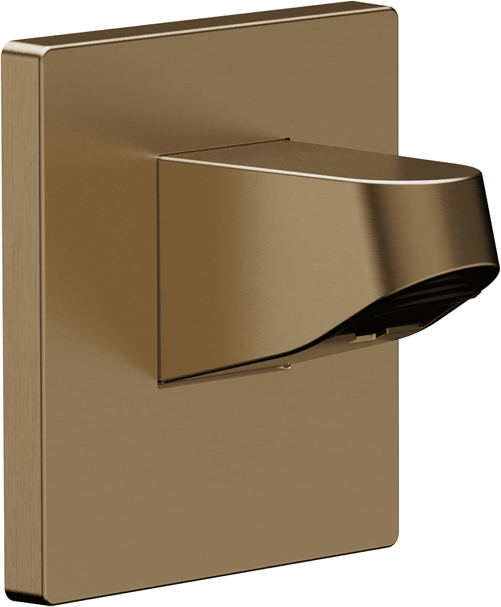Bild von HANSGROHE Pulsify Wandanschluss für Kopfbrause 105 Brushed Bronze 24139140