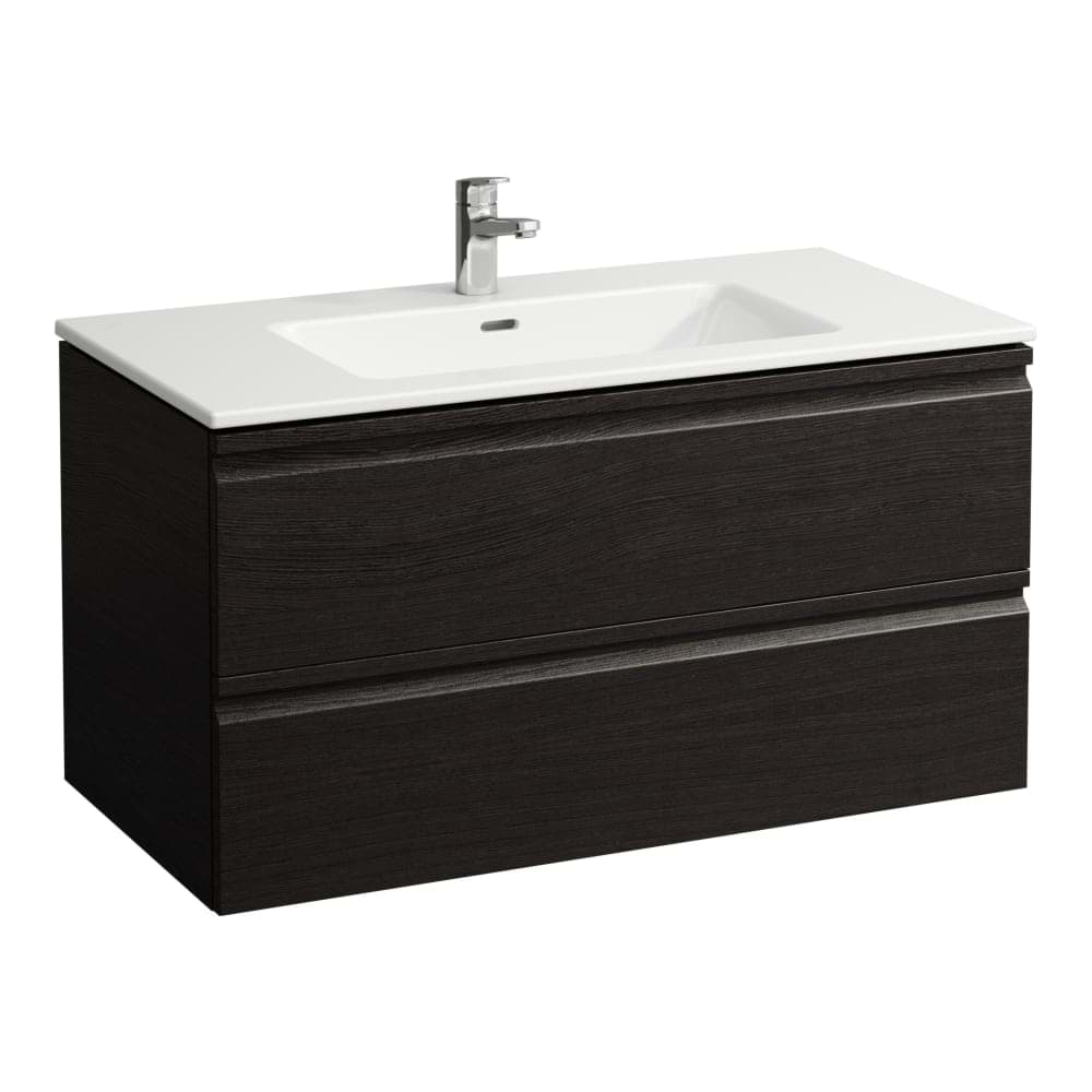 Bild von LAUFEN PRO S Pro S Set 1000 mm, Waschtisch in weiß glänzend inkl. Waschtischunterbau, 2 Schubladen inkl. Schubladen-Ordnungssystem 1000 x 500 x 545 mm #H8619654751041 - 475 - Weiß glänzend