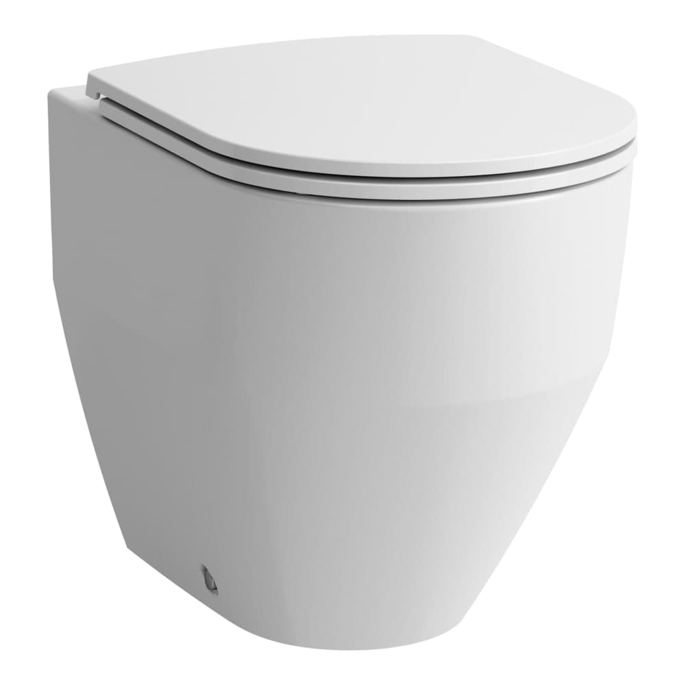 Bild von LAUFEN PRO Stand-WC, Tiefspüler,spülrandlos, Abgang waagerecht/senkrecht 530 x 360 x 430 mm #H822956A000001 - a00 - Weiẞ LCC Active (LAUFEN Clean Coat Active)