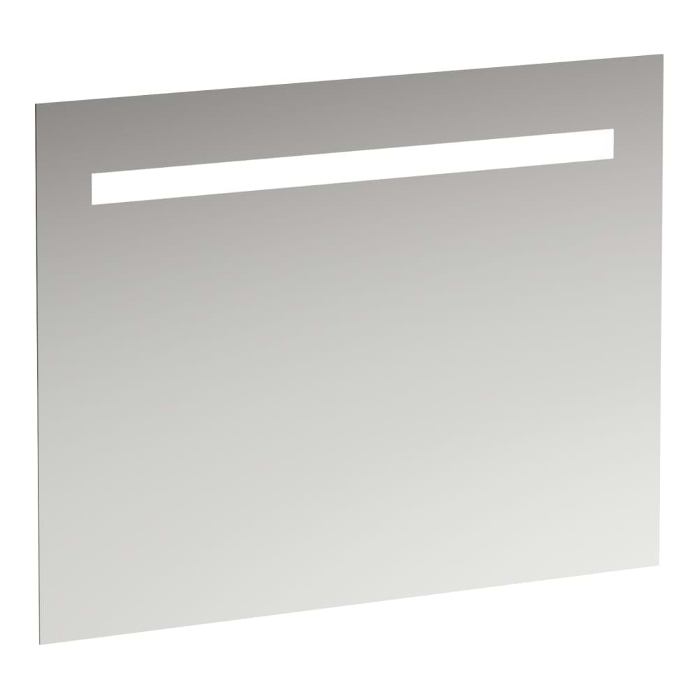 Bild von LAUFEN LEELO Spiegel, 900 mm, mit integrierter horizontaler LED-Beleuchtung, für Lichtschalter, Aluminiumrahmen, 4000K, IP44 900 x 40 x 700 mm #4476519501441
