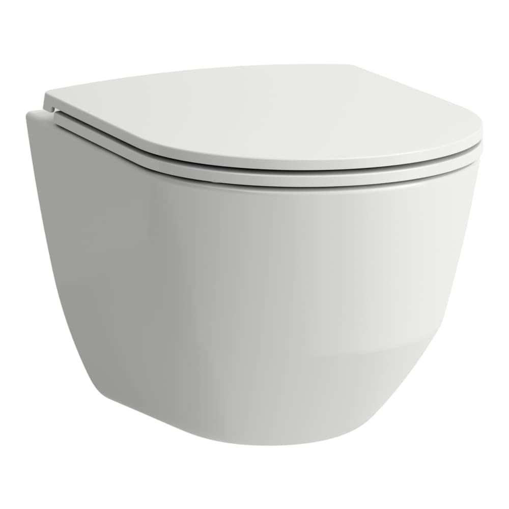 Bild von LAUFEN PRO Wand-WC 'compact', Tiefspüler, spülrandlos 490 x 360 x 355 mm #H8209654000001 - 400 - Weiẞ LCC (LAUFEN Clean Coat)