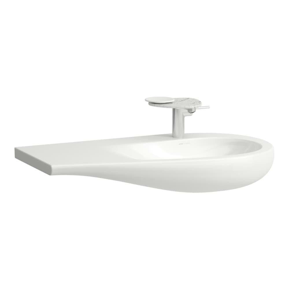 Picture of LAUFEN ILBAGNOALESSI Vanity washbasin, shelf left 900 x 500 x 165 mm #H8149764001091