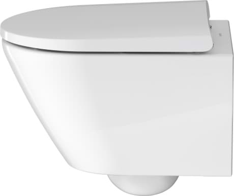 Obrázek DURAVIT Závěsný klozet Compact 258809 Design by Bertrand Lejoly #2588092000 - © Barva 00, Bílá Vysoký lesk, Množství vody na splachování: 4,5 l 370 x 480 mm