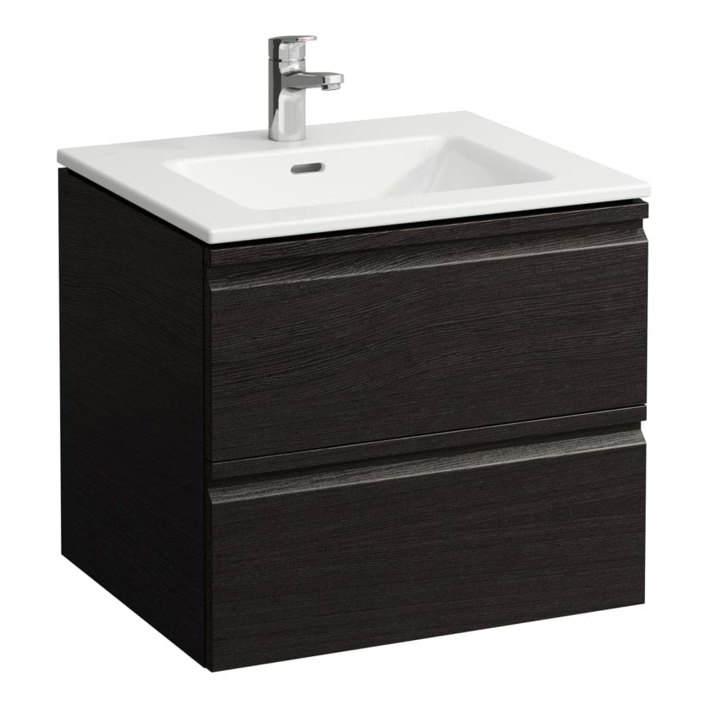 Obrázek LAUFEN PRO S Umyvadlo včetně skříňky se 2 zásuvkami 600 x 500 x 545 mm #H8619614791041 - 479 - Světlý dub