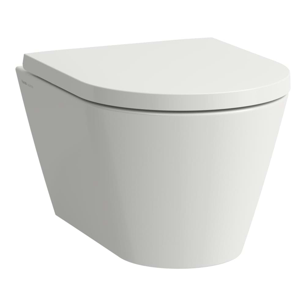 Bild von LAUFEN Kartell LAUFEN Wand-WC 'compact', Tiefspüler, spülrandlos 490 x 370 x 355 mm #H8203334000001 - 400 - Weiẞ LCC (LAUFEN Clean Coat)
