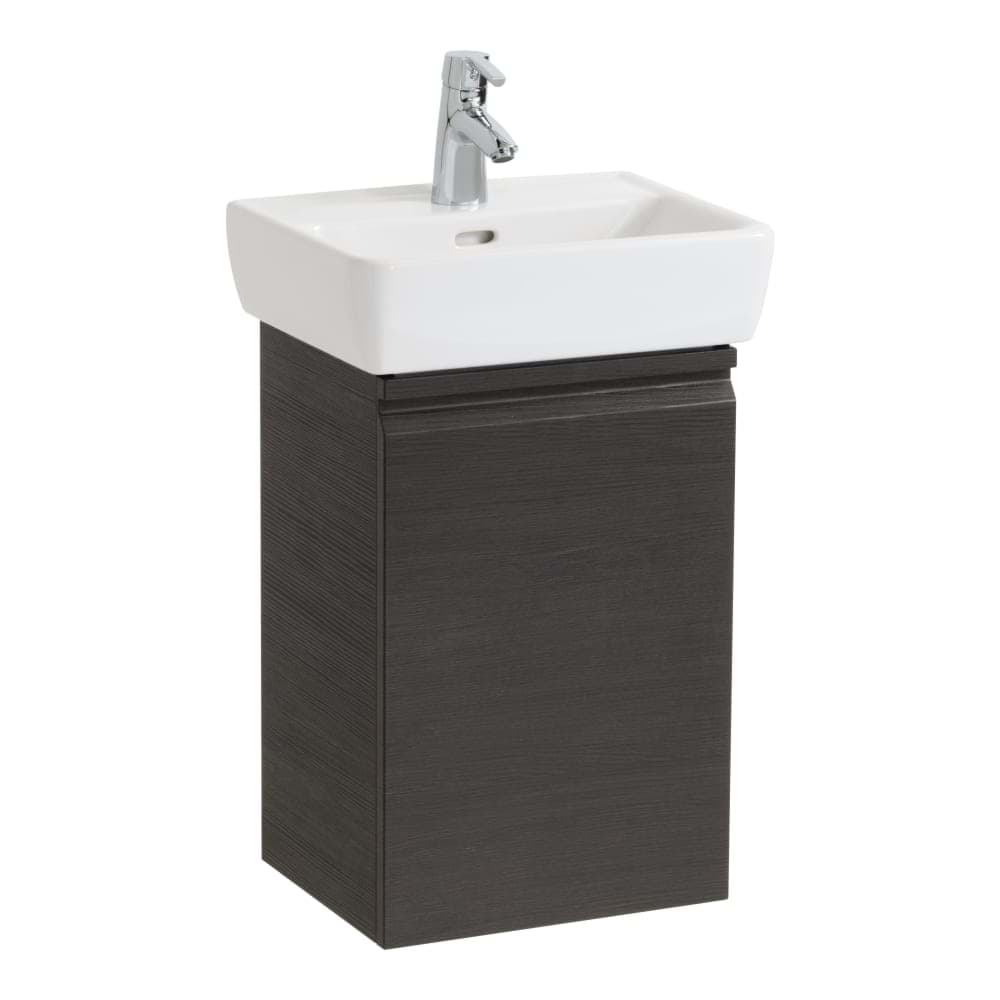 Obrázek LAUFEN PRO Skříňka pod umyvadlo, s 1 skleněnou poličkou, pro umyvadlo H811951, závěsy dvířek vlevo 380 x 310 x 580 mm #H4830110954751 - 475 - Bílá lesklá