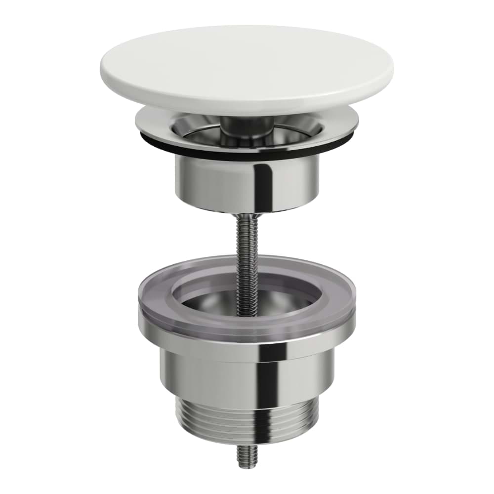 Bild von LAUFEN Offenes Ablaufventil mit SaphirKeramik Abdeckung 82 x 82 x 68 mm #H8981880000001 - 000 - Weiß