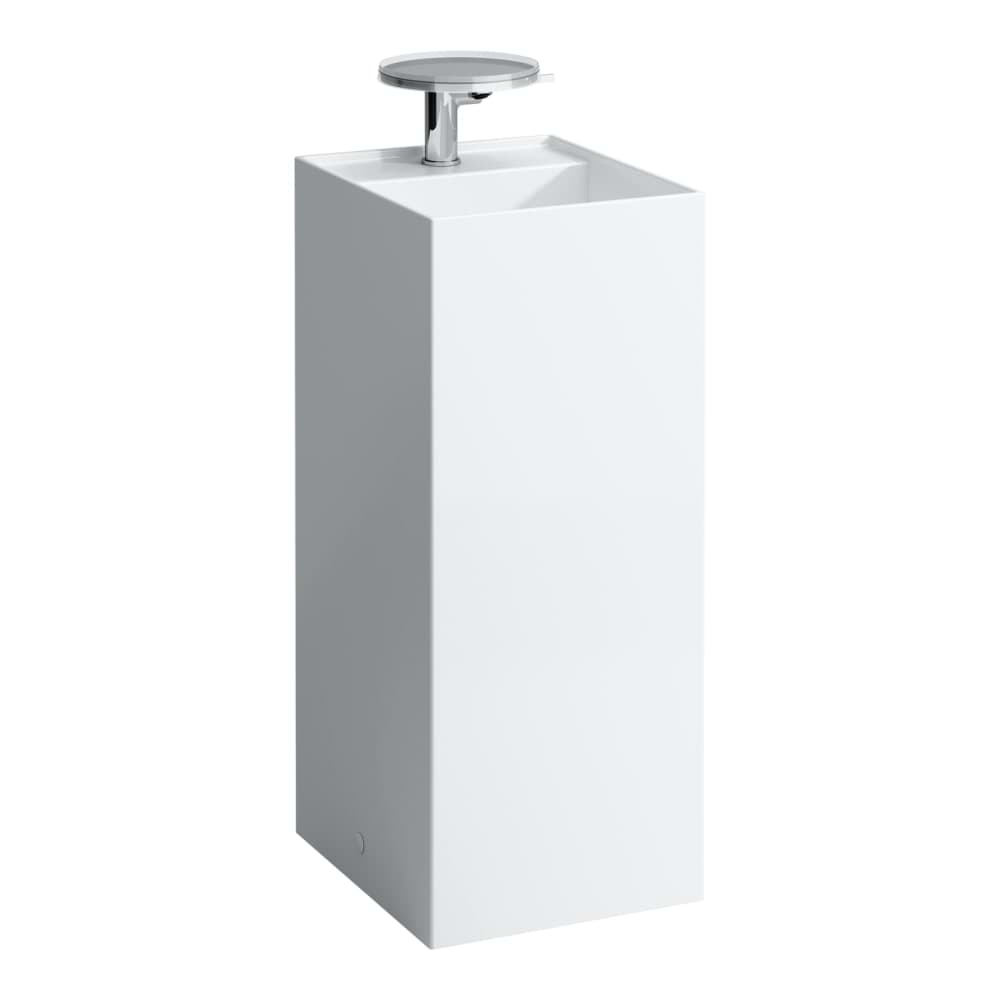 Bild von LAUFEN Kartell LAUFEN Freistehender Waschtisch mit verdecktem Ablauf 375 x 435 x 900 mm #H811331D031581