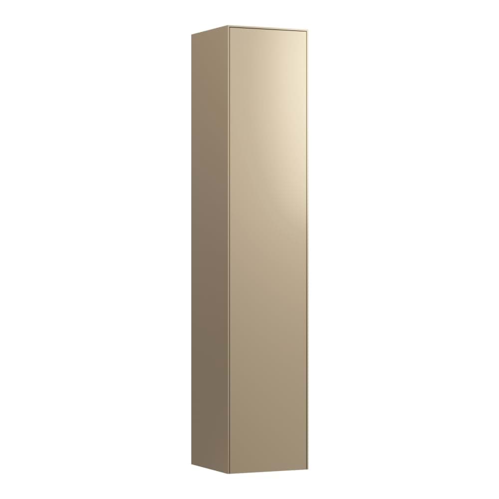 Bild von LAUFEN SONAR Hochschrank, 1 Tür, Scharnier rechts, mit 1 Holzfachboden und 4 Glasablagen 320 x 320 x 1595 mm 041 - Kupfer (lackiert) H4054920340411