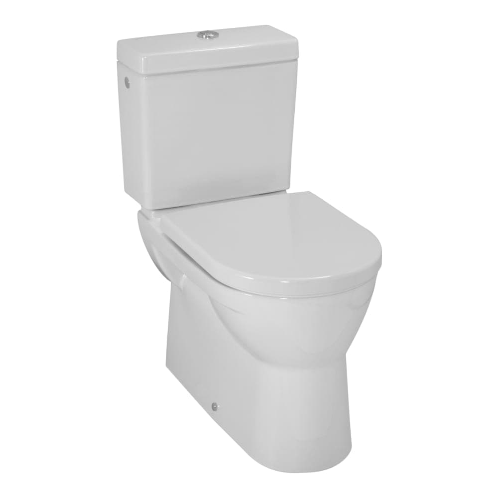 Obrázek LAUFEN PRO WC kombinace stojící, ploché, se splachovacím okrajem, horizontální nebo vertikální vývod 670 x 360 x 420 mm #H8249590370001 - 037 - Manhattan