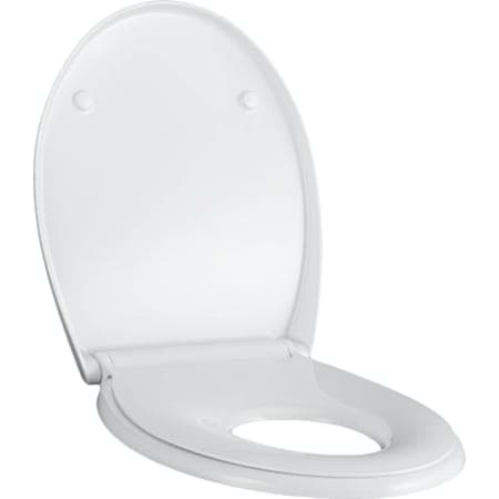 Bild von GEBERIT Renova WC-Sitz mit WC-Sitzring für Kinder, Befestigung von oben #500.981.01.1 - weiß / glänzend