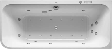 Bild von DURAVIT Whirlwanne 760317 Design by sieger design #760317000JS1000 - Farbe 00, Air-System, 50 Hz, Schutzart: IPX5 1800 x 800 mm