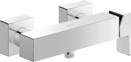 Bild von DURAVIT Einhebel-Brausemischer Aufputz MH4230000 Design by Duravit #MH4230000010 - Farbe 10, Chrom, Anschlussart: S-Anschlüsse, 1/2", Stichmaß: 150 mm ± 15 mm, Durchflussmenge (3 bar): 21 l/min, Geräuschklasse: II 255 x 72 mm
