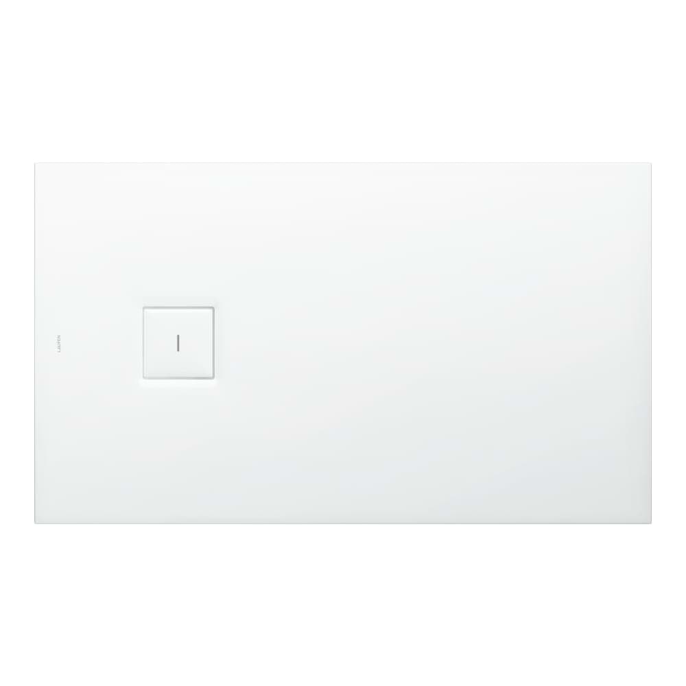 Bild von LAUFEN SOLUTIONS Duschwanne, aus Verbundwerkstoff Marbond, superflach, rechteckig, Ablauf an kurzer Seite 1200 x 700 x 38 mm #H2134430000001 - 000 - Weiß