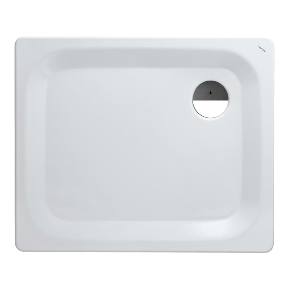 Obrázek LAUFEN PLATINA Sprchová vanička, ocel 900 x 750 x 30 mm #H2150037570401 - 757 - Bílá mat
