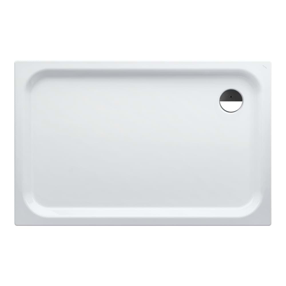 Obrázek LAUFEN PLATINA Sprchová vanička, obdélníková, ocel 3,5 mm, plochá (65 mm) 1400 x 900 x 65 mm #H2150357570401 - 757 - Bílá mat