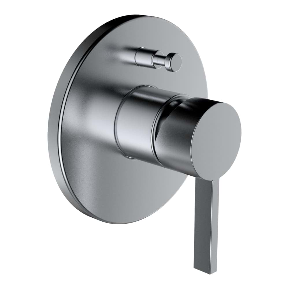 Picture of LAUFEN Kartell LAUFEN Pre-assembly set for concealed bath mixer, for Simibox Standard & Simibox Light, with integrated safety device type LB, PVD inox look #H3213360900101