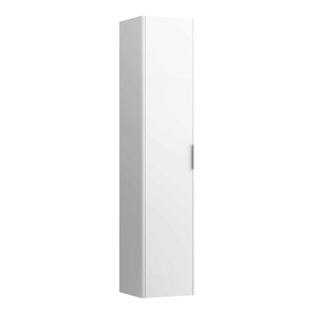 Bild von LAUFEN BASE Hochschrank, 1 Tür, Türanschlag links, 1 fester Fachboden, 4 Glasablagen, Design passend zu Waschtischunterbauten 350 x 335 x 1650 mm #H4026711109991 - 999 - Multicolor (lackiert)