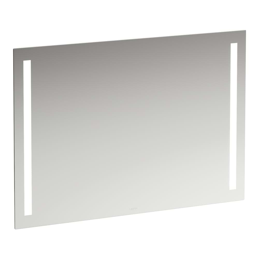 Obrázek LAUFEN LANI Zrcadlo 1000 mm, vertikální LED osvětlení, bez rámu, IP 44, 4000 K, pro externí vypínač 1000 x 30 x 700 mm #H4038551121441