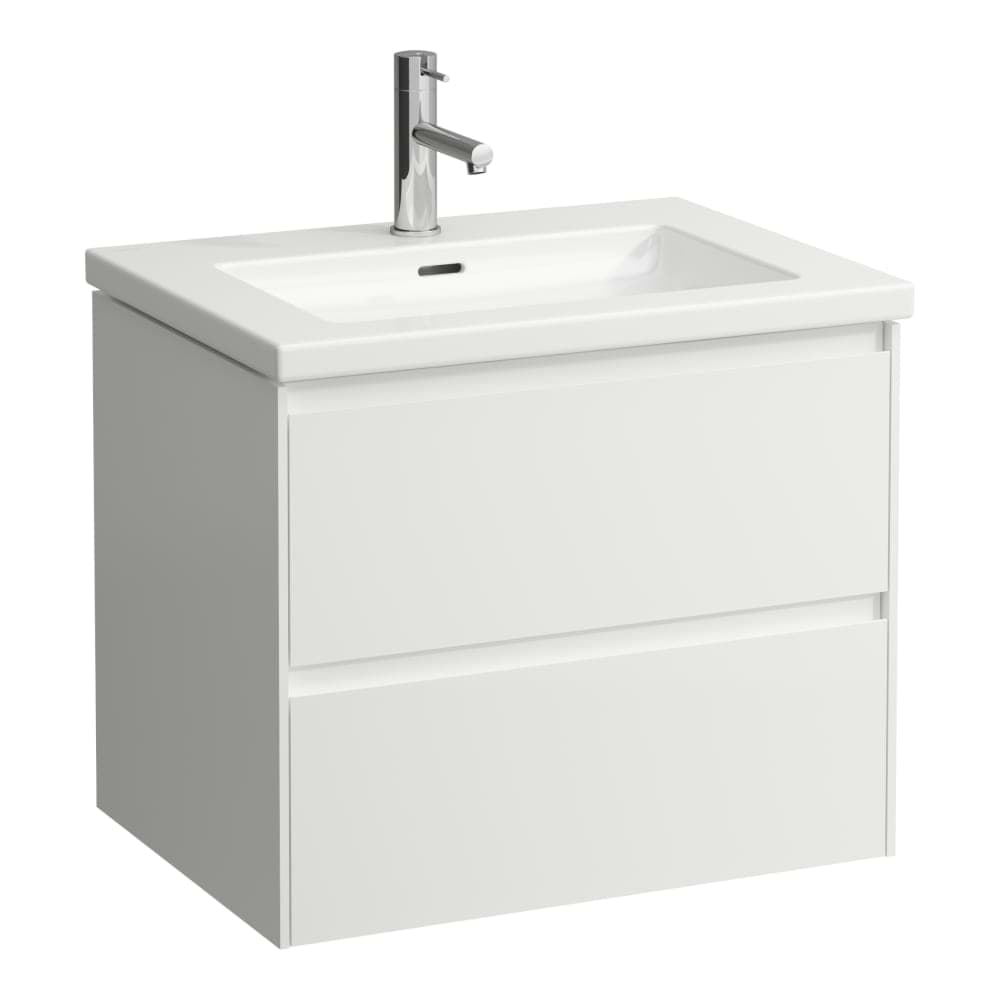 Bild von LAUFEN LANI Waschtischunterbau 650, 2 Schubladen, passend zu Living Square Waschtisch H816431 635 x 470 x 515 mm #H4041521122671 - 267 - Wildeiche