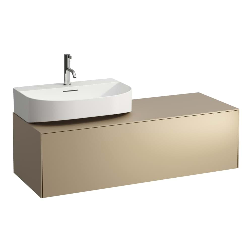 Obrázek LAUFEN SONAR Skříňka pod umyvadlo, s 1 zásuvkou, pro umývátka H816341, H816342, s výřezem vlevo 1175 x 455 x 340 mm #H4054520340411 - 041 - Měď (lak)