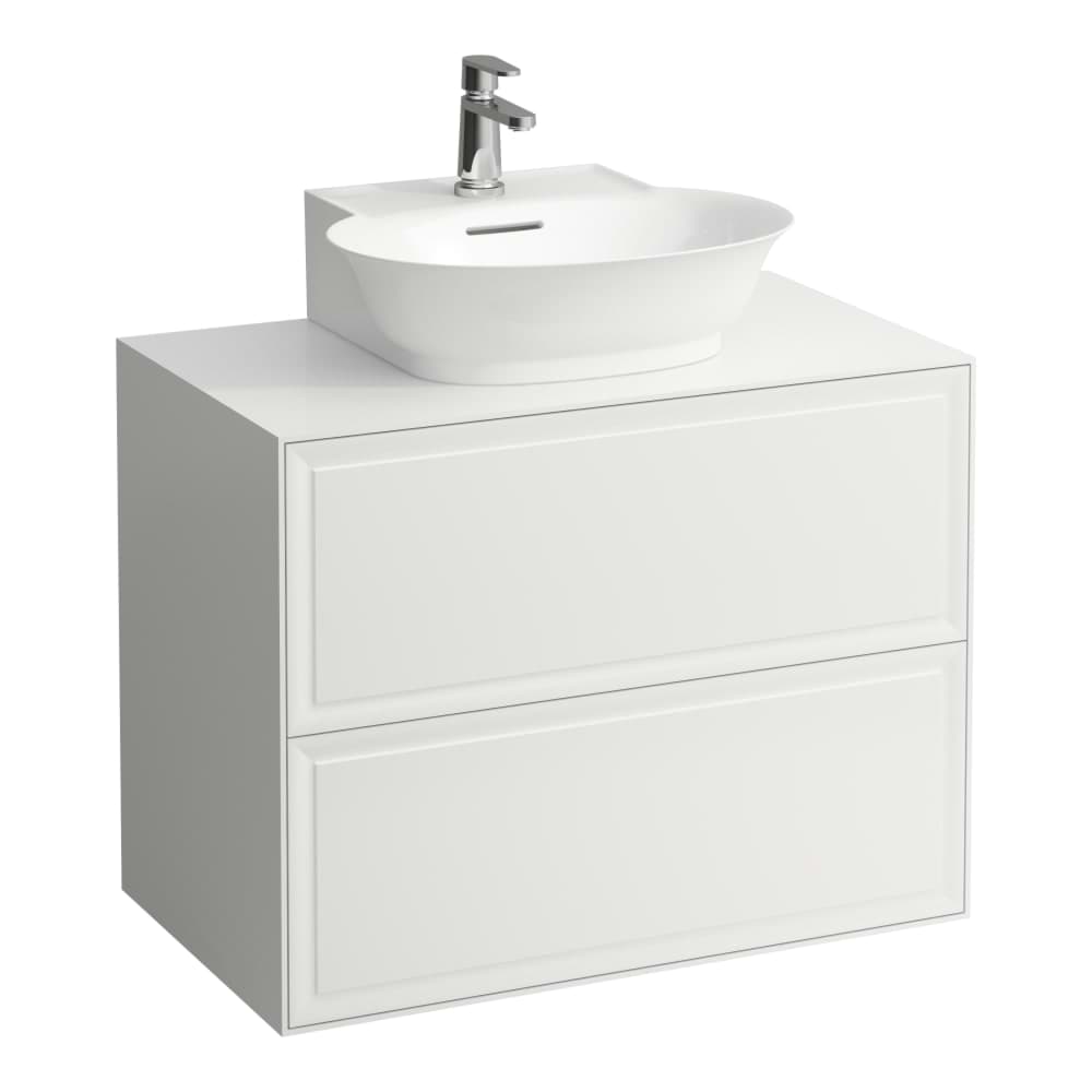 Obrázek LAUFEN THE NEW CLASSIC Skříňka pod umyvadlo 800, se 2 zásuvkami, pro umyvadla H816852 775 x 455 x 600 mm #H4060140856281 - 628 - Černěný dub