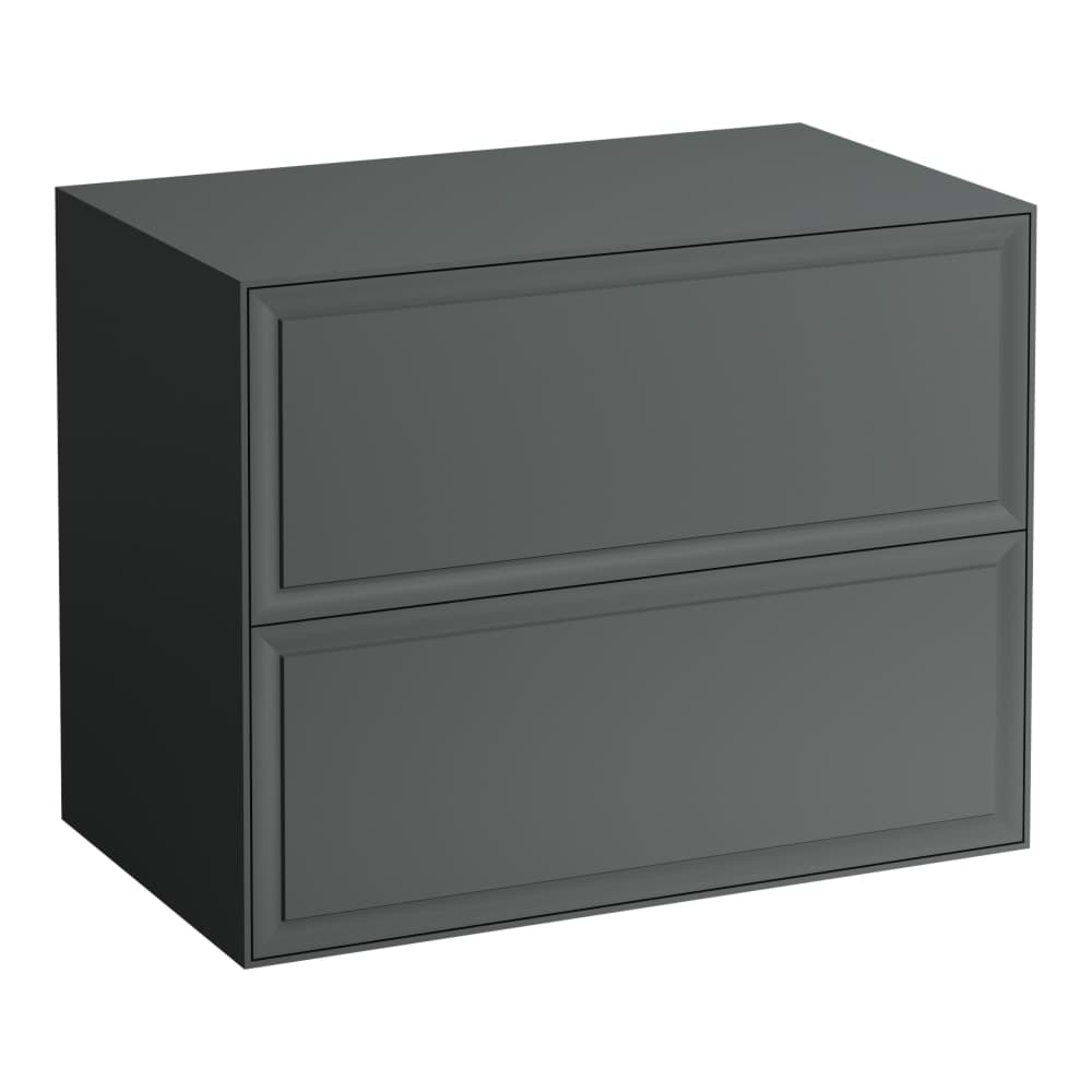Obrázek LAUFEN THE NEW CLASSIC Skříňka pod umyvadlo 800, se 2 zásuvkami, bez výřezu 775 x 455 x 600 mm #H4060160851701 - 170 - Bílá mat