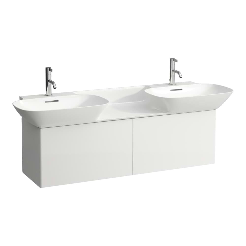 Obrázek LAUFEN INO Skříňka pod umyvadlo, se 2 zásuvkami, pro umyvadlo H814304 1170 x 350 x 355 mm #H4254110301701 - 170 - Bílá mat