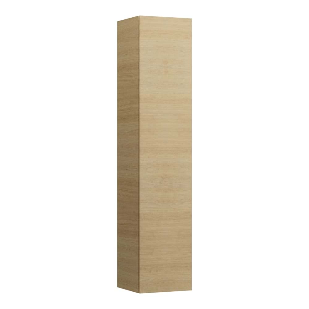 Picture of LAUFEN ILBAGNOALESSI Tall cabinet 1650, 1 door, right hinged 350 x 335 x 1650 mm #H4304620976301 - 630 - Noce canaletto - Real wood veneer